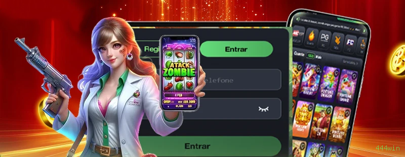 Bônus boas-vindas 444win R$100