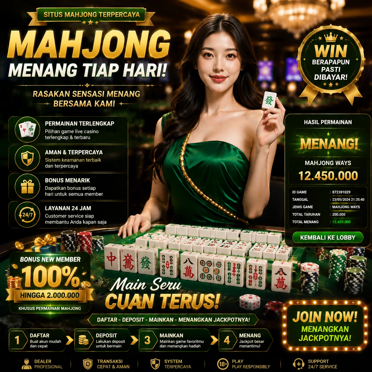 Cashback VIP 444win - reembolso semanal